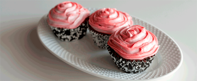 Chocolate Rose Cupcakes | A Decadent Valentine’s Day Dessert
